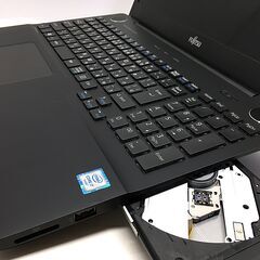 ★最速導入Win11(25H2)｜長期サポートOffice2024★富士通 AH53/X【最強 i7 +爆速新品 SSD 512GB +メモリ8GB※追加4,000円で16GBへ増量】（管理：202510040745）の画像