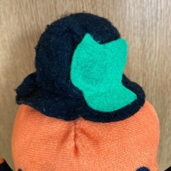ハロウィンのかぼちゃのパペットの画像