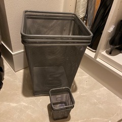 IKEA アルミゴミ箱　5個セットの画像