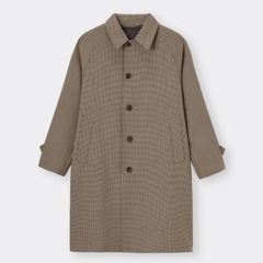 人気完売品！GU バルマカーンコート(チェック)の画像