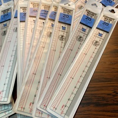 ものさし　20センチ　27本　未使用の画像