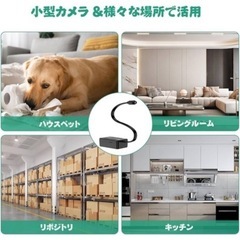 新品未使用⭐️ ペットカメラ 小型カメラ 防犯カメラ WIFI機能付き 1080P画質 広角 スマホ連動 256GBカード対応 長時間録画 動体検知/録音録画/遠隔監視 屋内/屋外スパイカメラ 小型監視カメラ iOS/Android対応 日本語取扱説明書付 の画像