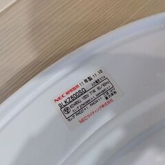シーリングライト　LED　２個　NECの画像