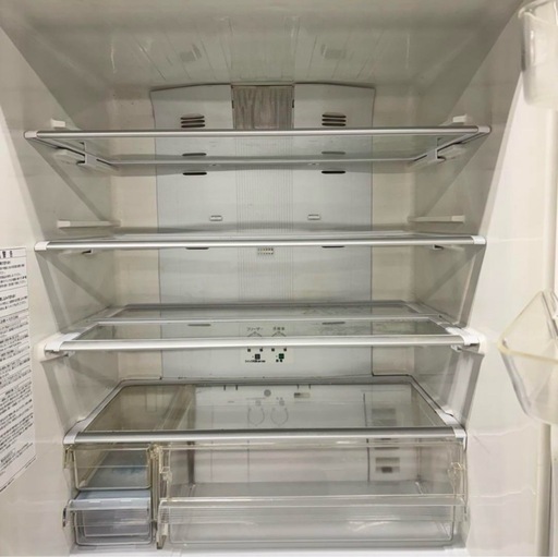 633 アクア　大型冷蔵庫　自動製氷付　家庭用　5ドア　400L 保証込み