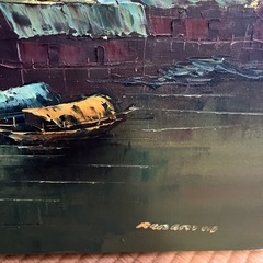 油絵500円の画像