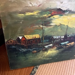 油絵500円の画像