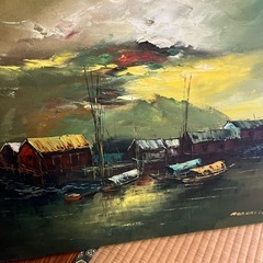 油絵500円の画像