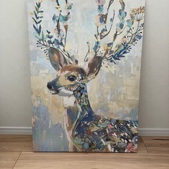 アートパネル　鹿　IKEA
の画像