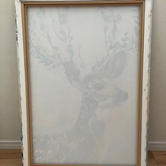 アートパネル　鹿　IKEA
の画像