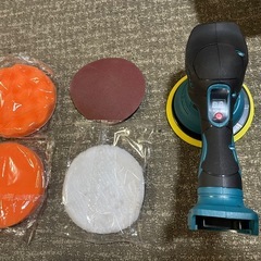 マキタ18Vバッテリー使用，ダブルアクションポリッシャーの画像