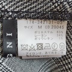INGNI スカート Mサイズ チェック 後ろ長いの画像