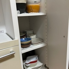 カップボード　収納棚　キッチン収納　レンジ台の画像