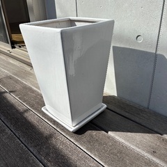 【無料⭐︎お譲りします】おしゃれなフラワーポット、植木鉢の画像