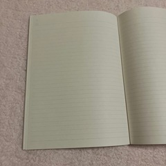 未使用 A5ノート B罫の画像