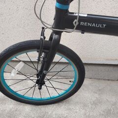 折りたたみ自転車 RENAULT ルノー Light10 ライト10  ブラックの画像