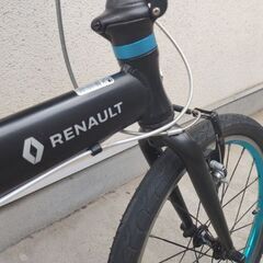 折りたたみ自転車 RENAULT ルノー Light10 ライト10  ブラックの画像