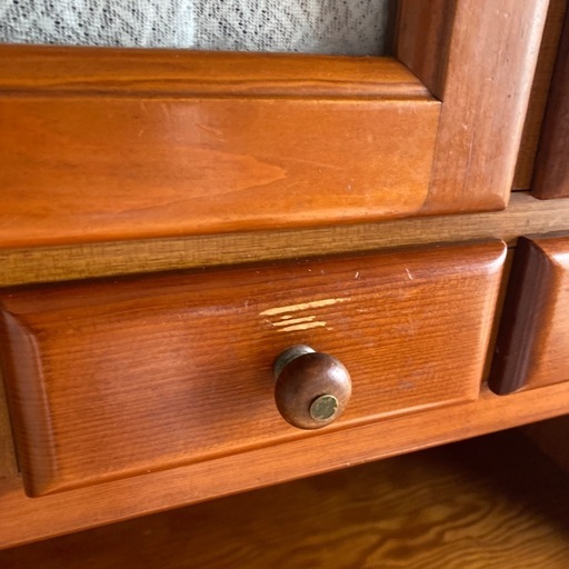 追加写真　アンティーク　食器棚