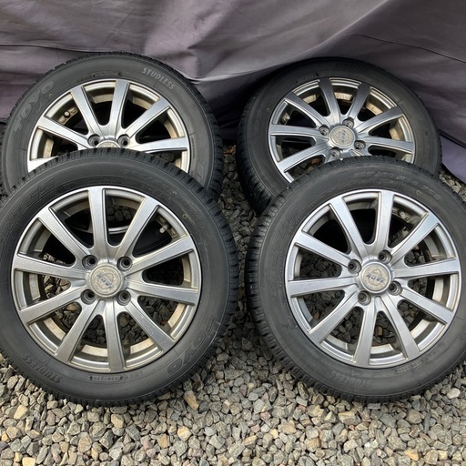 155/65r14 スタッドレスタイヤ付き