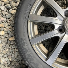 155/65r14 スタッドレスタイヤ付きの画像