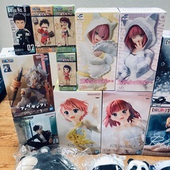 アニメキャラクター　プライズフィギュア　ぬいぐるみ　まとめ売りの画像