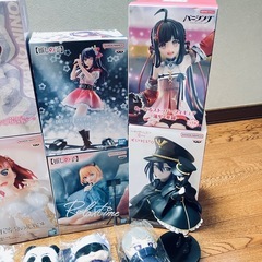 アニメキャラクター　プライズフィギュア　ぬいぐるみ　まとめ売りの画像
