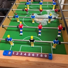 中古 テーブルサッカーゲームの画像