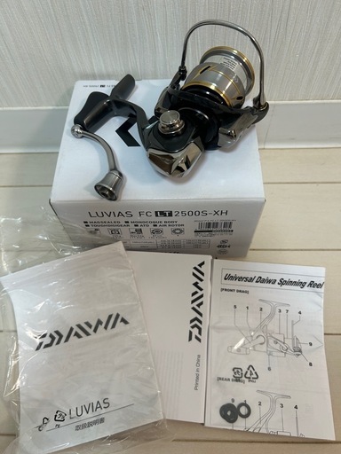 美品 ダイワ 20ルビアスFC　LT2500S-XH　LUVIAS　DAIWA