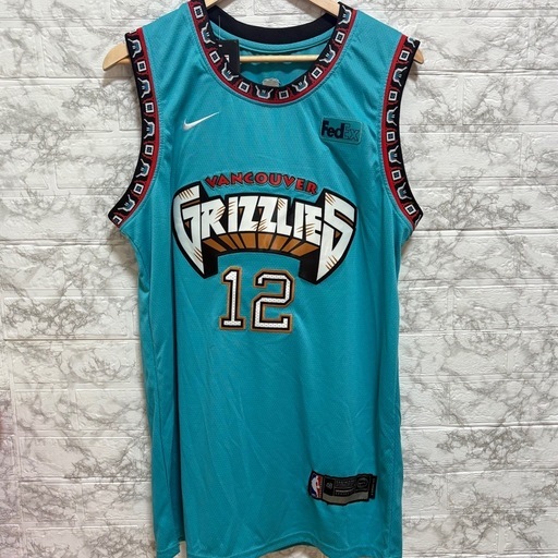 NBA メンフィスグリズリーズ　ジャモラント　ユニフォーム　NIKE 新品未使用　復刻版ユニフォーム