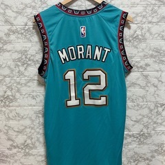 NBA メンフィスグリズリーズ　ジャモラント　ユニフォーム　NIKE 新品未使用　復刻版ユニフォームの画像