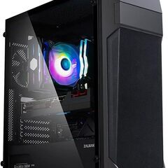 【引取急募】ZALMAN Z1 Plus ミドルタワーPCケース 強化ガラス仕様 美品の画像