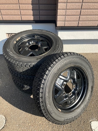 ジムニー　スタッドレス　タイヤ　16インチ　4本