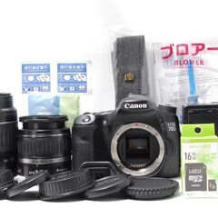 ダブルレンズセットで一眼デビュー♪Canon 70D WiFi搭載でスマホ転送の画像