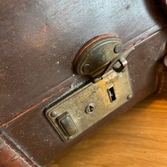 革製ハードバッグの画像