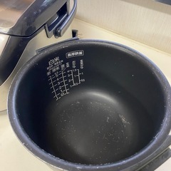 ［5.5合炊き］黒厚鉄釜　HITATI  大火力ihＩＨ炊飯器の画像
