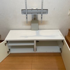 テレビボード　IKEA テレビ壁掛けの画像