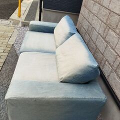【お届けも可能です】元値20万円／journal standard Furniture | FRANKLIN SOFA DENIM フランクリンソファ デニムの画像