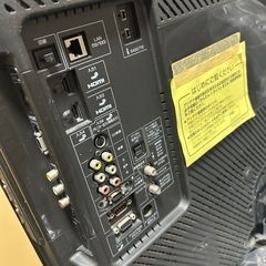 テレビ　37インチ　シャープ　家電の画像