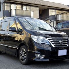 即乗りＯＫ 27年式 セレナハイブリッド 後期 エマージェンシーブレーキ ナビ フルセグTV Bluetooth フリップダウンモニター アラウンドビューモニター 両側パワスラ インテリキー クルコン LEDライト ETCの画像