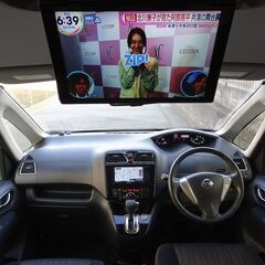 即乗りＯＫ 27年式 セレナハイブリッド 後期 エマージェンシーブレーキ ナビ フルセグTV Bluetooth フリップダウンモニター アラウンドビューモニター 両側パワスラ インテリキー クルコン LEDライト ETCの画像