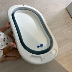 折りたたみお風呂の画像