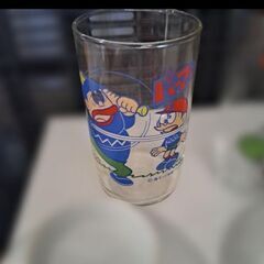 レトロ　グラス　茶碗　絵本の画像