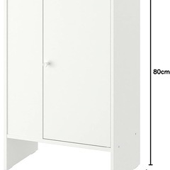 IKEA 扉付き 本棚の画像