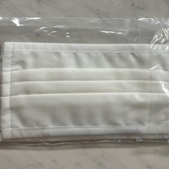無印良品 洗って繰り返し使える三層マスク 2枚入りの画像