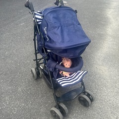 2人乗りベビーカーの画像