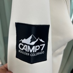 CAMP7   パーカー　白の画像