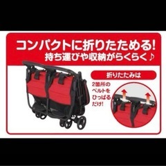 ココロンツイン　２人乗りベビーカー
の画像