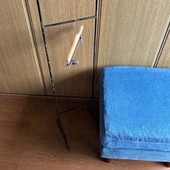 オットマン、ハンガーラック、の画像