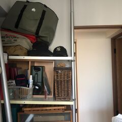 引越しにて使用しなくなりました 　IKEA 3段ラック 幅550 奥行500 と幅1100 の二式です 写真は大きい1100 の幅ですの画像