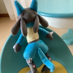 POCKET MONSTERS  ポケモン　ぬいぐるみ　ルカリオ　の画像
