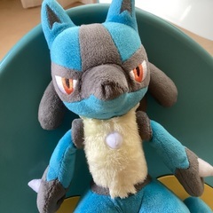 POCKET MONSTERS  ポケモン　ぬいぐるみ　ルカリオ　の画像